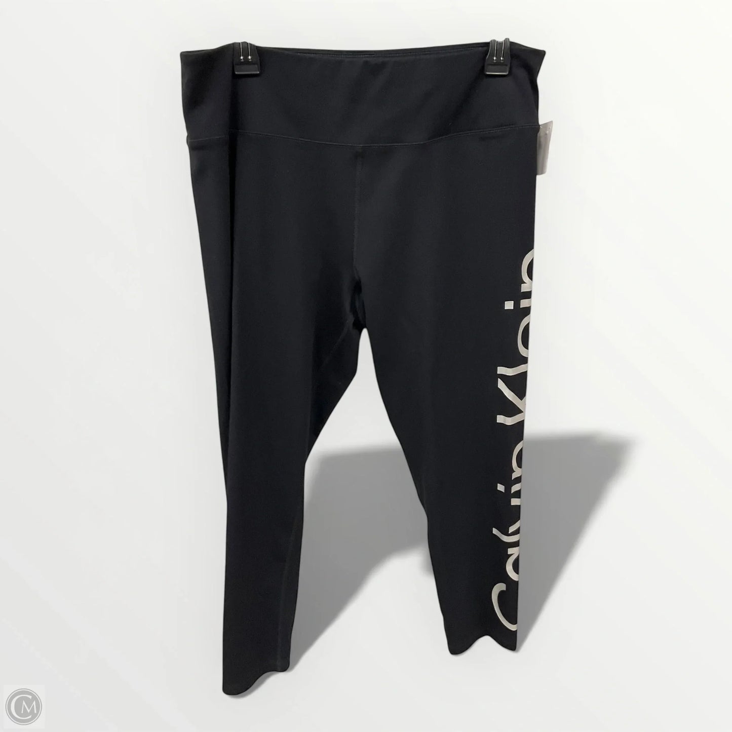 Athletic Leggings Capris By Calvin Klein Performance In Black, Size: Xxl