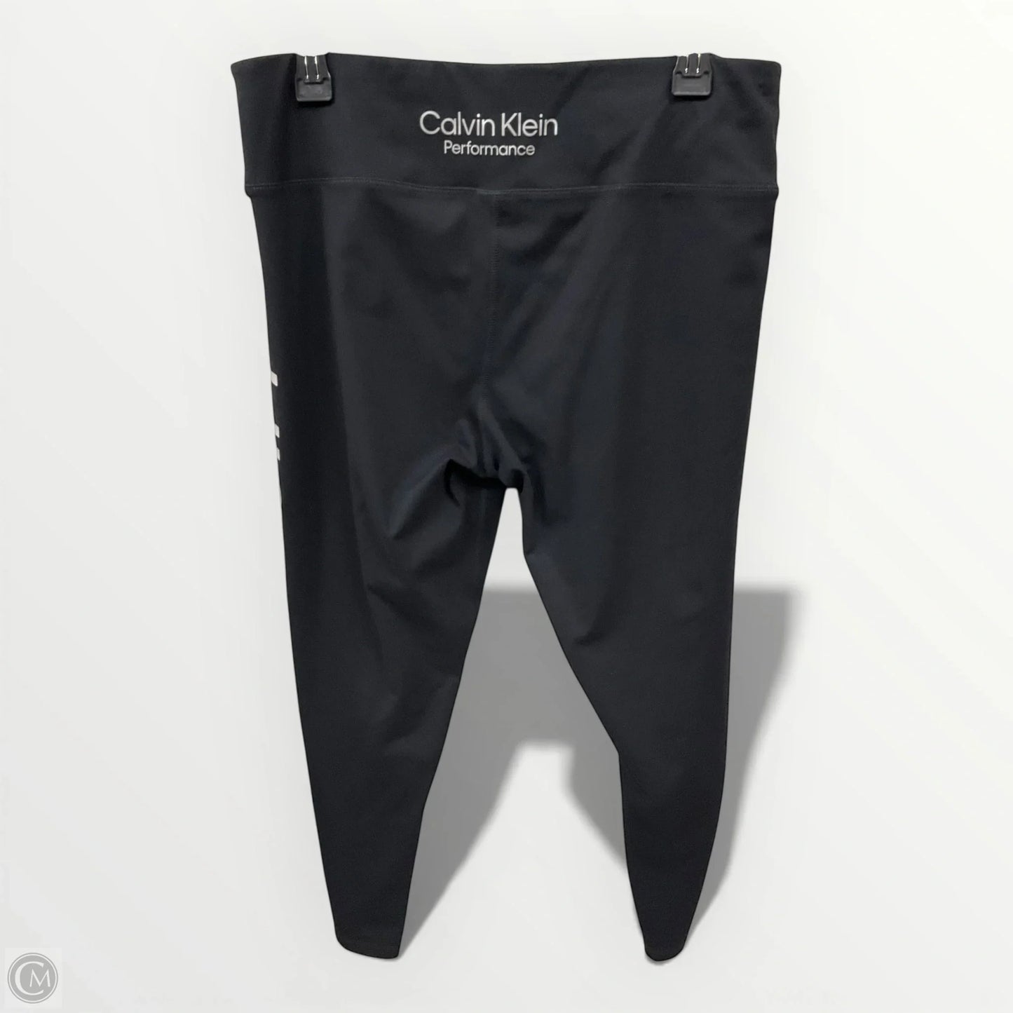 Athletic Leggings Capris By Calvin Klein Performance In Black, Size: Xxl