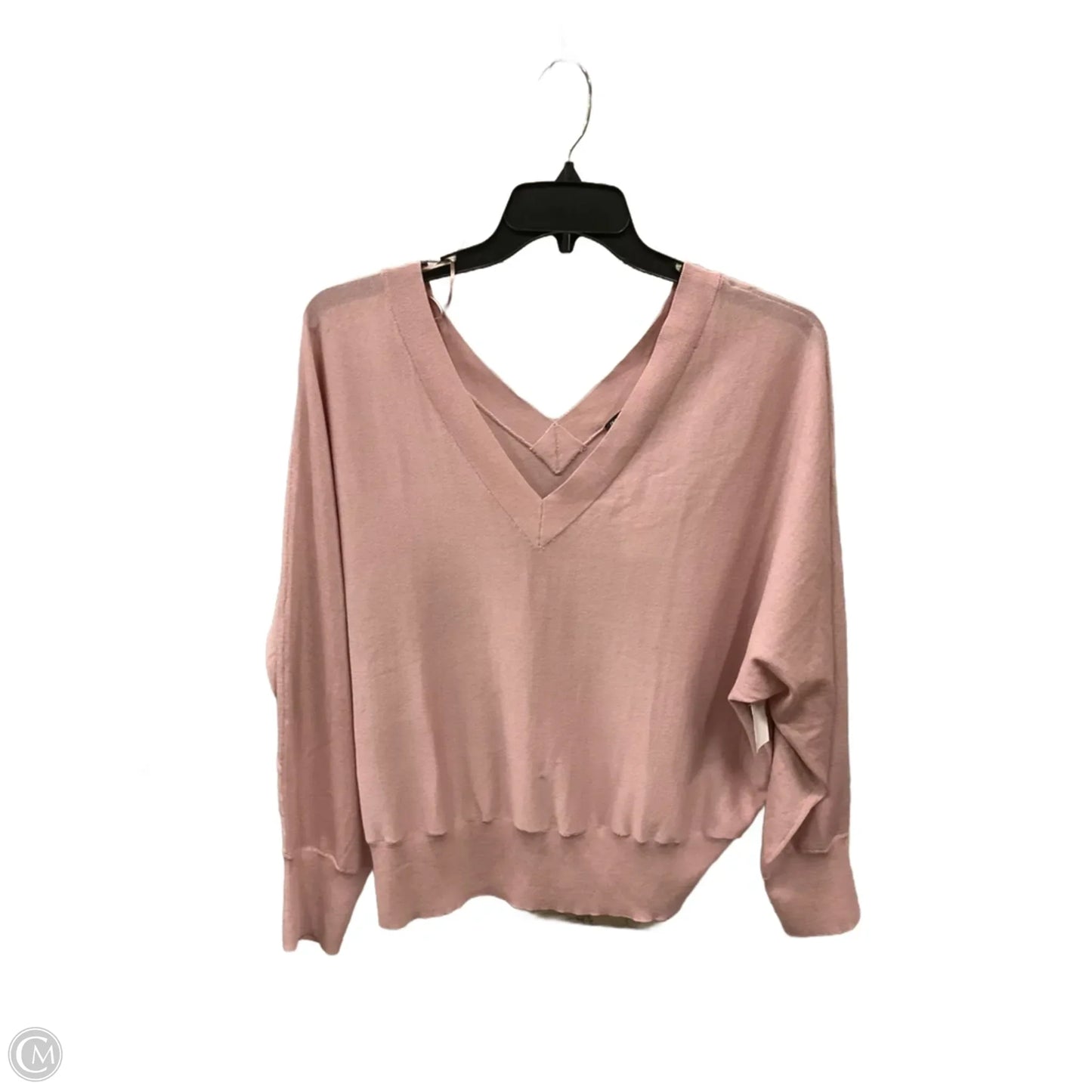 Top Long Sleeve By International Concepts In Pink, Size: Xl