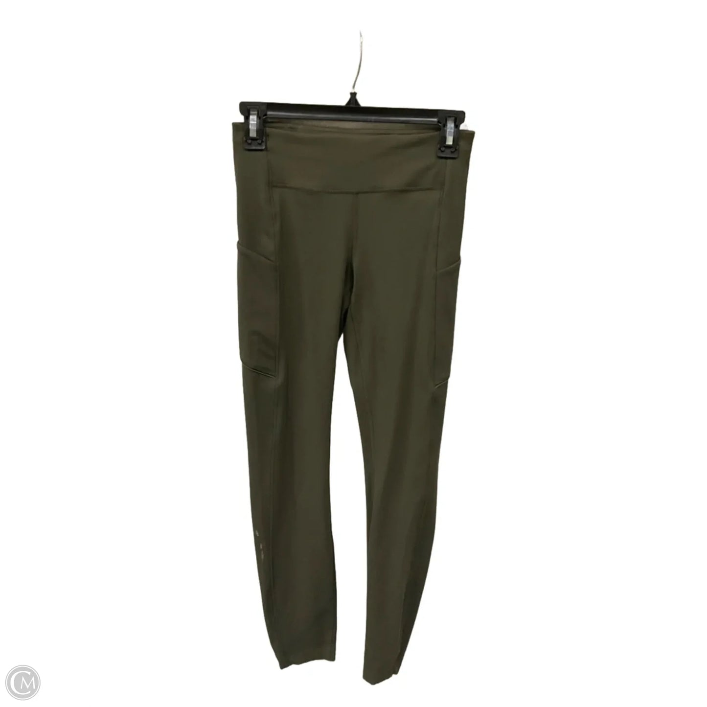 Athletic Leggings By Lululemon In Green, Size: 4