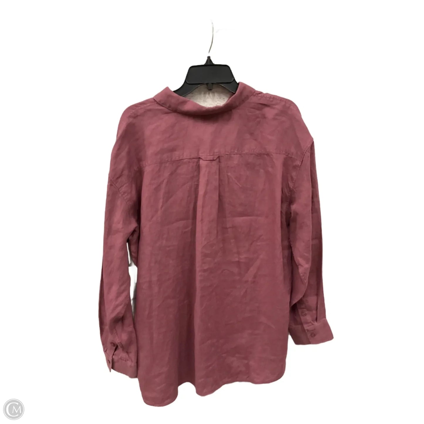Blouse Long Sleeve By Athleta In Mauve, Size: Xl