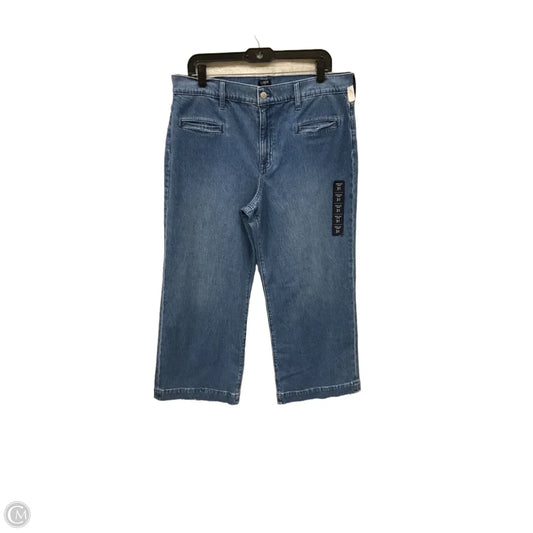 Jeans Cropped By J. Crew In Blue, Size: 8