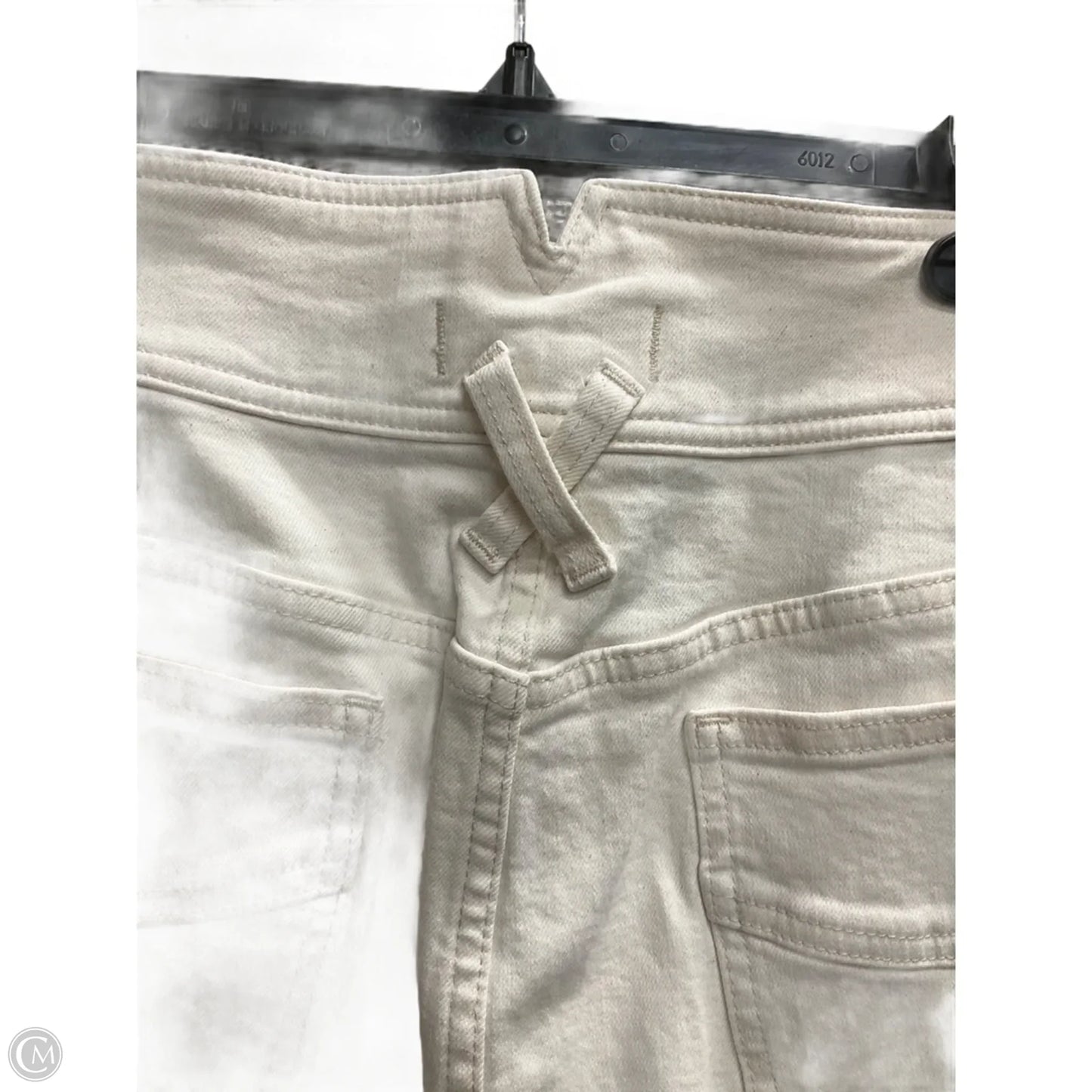 Skirt Maxi By Madewell In Cream Denim, Size: 8