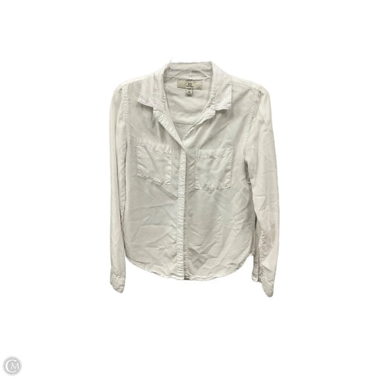 Blouse Long Sleeve By Thread And Supply In White, Size: Xs