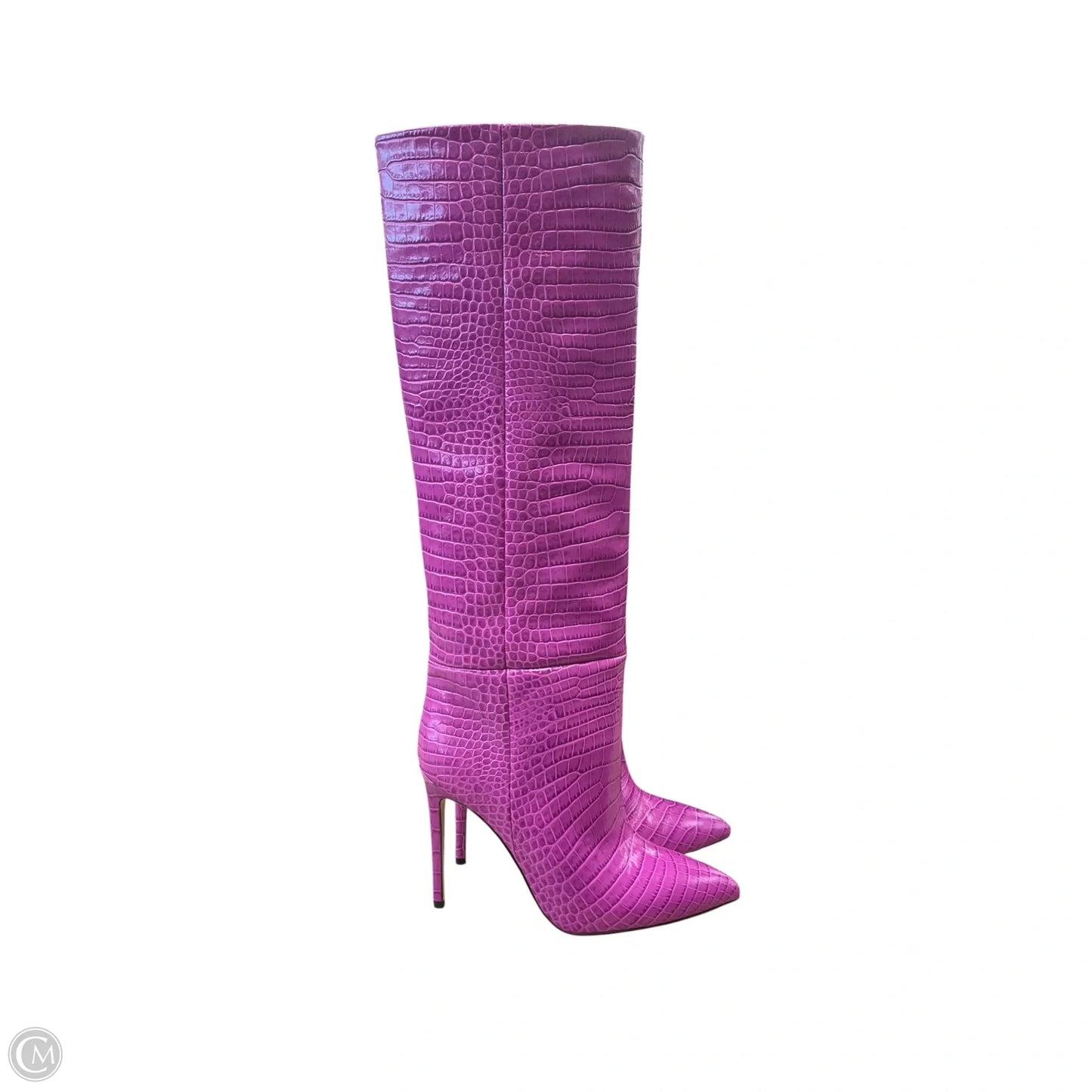 Boots Knee Heels By Cma In Pink, Size: 8