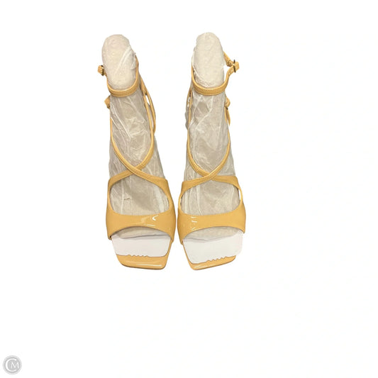 Shoes Heels Stiletto By Clothes Mentor In Tan, Size: 9
