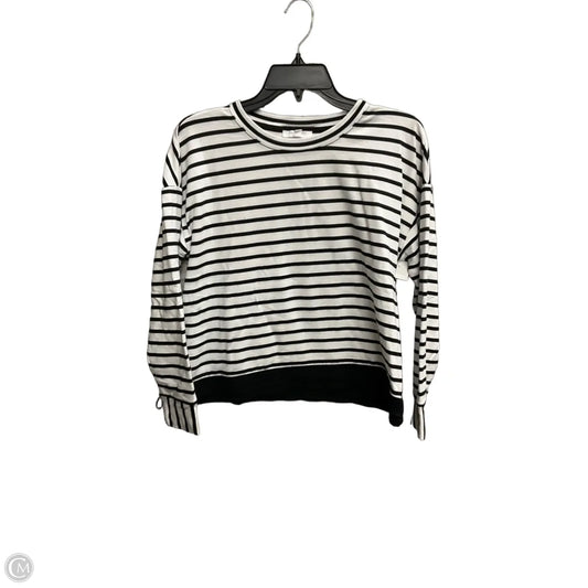 Top Long Sleeve By Talbots In Striped Pattern, Size: Mp