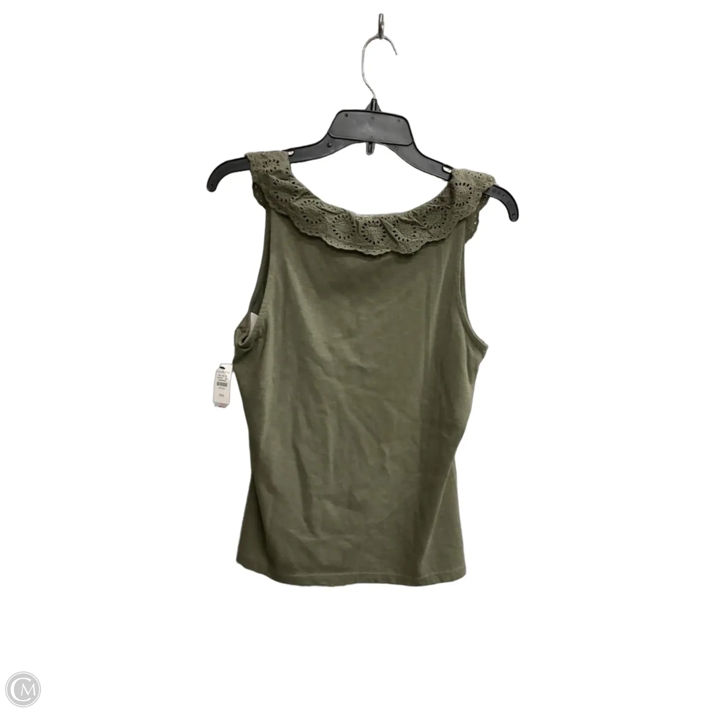 Top Sleeveless By Talbots In Green, Size: Mp