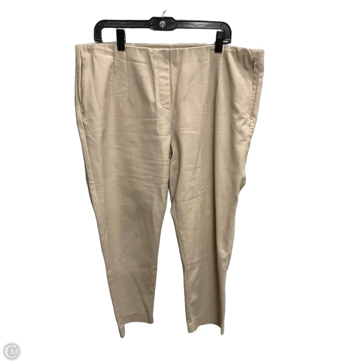 Pants Cropped By J. Jill In Tan, Size: 18