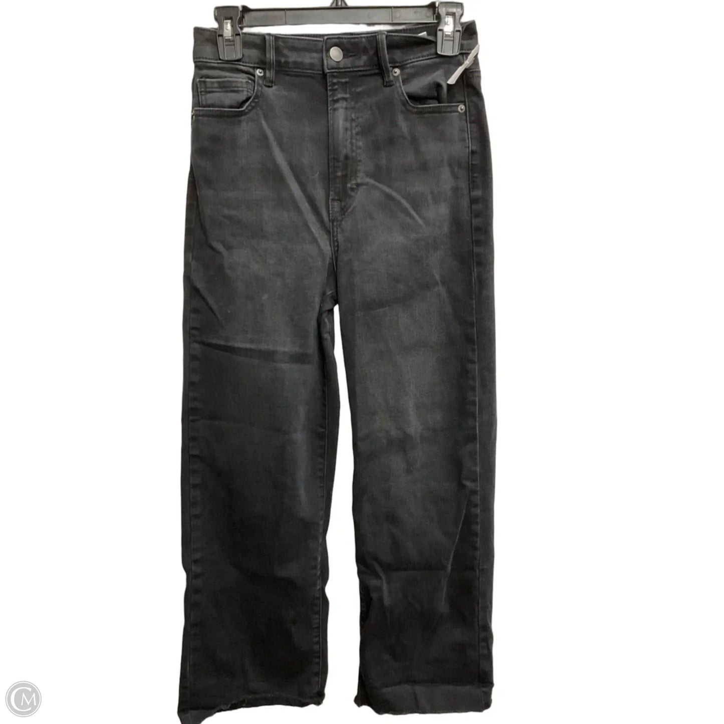 Jeans Wide Leg By Altard State In Black Denim, Size: 4