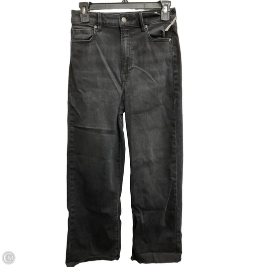 Jeans Wide Leg By Altard State In Black Denim, Size: 4