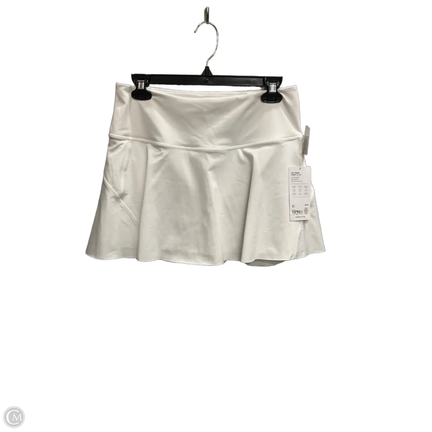 Athletic Skirt By Athleta In White, Size: M