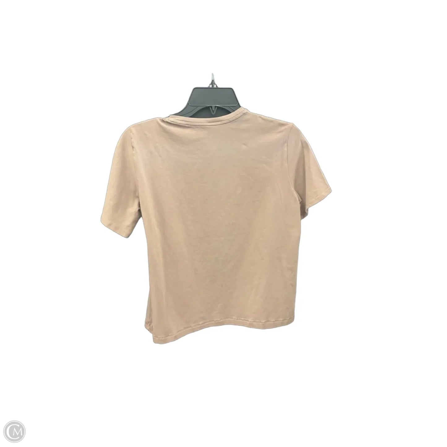 Athletic Top Short Sleeve By Lululemon In Brown, Size: M
