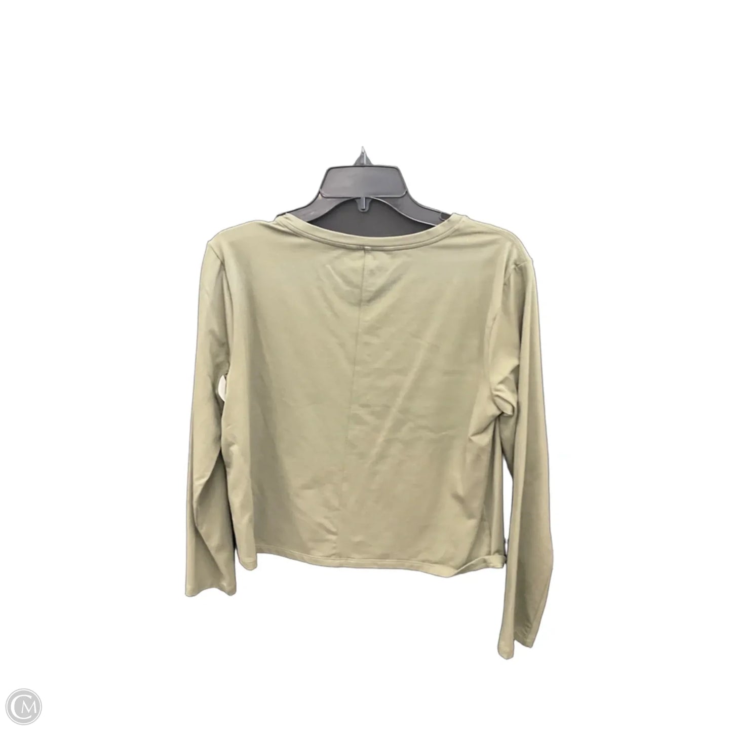 Athletic Top Long Sleeve Crewneck By Athleta In Green, Size: Mp