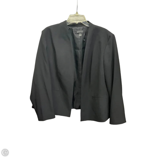 Blazer By Kasper In Black, Size: 1x