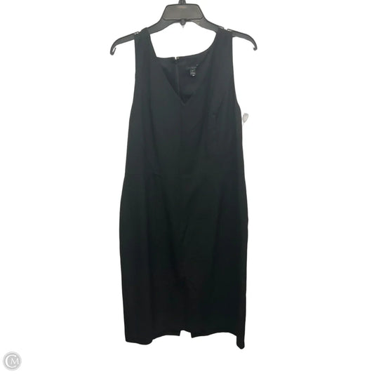 Dress Casual Midi By Ann Taylor In Black, Size: Xl