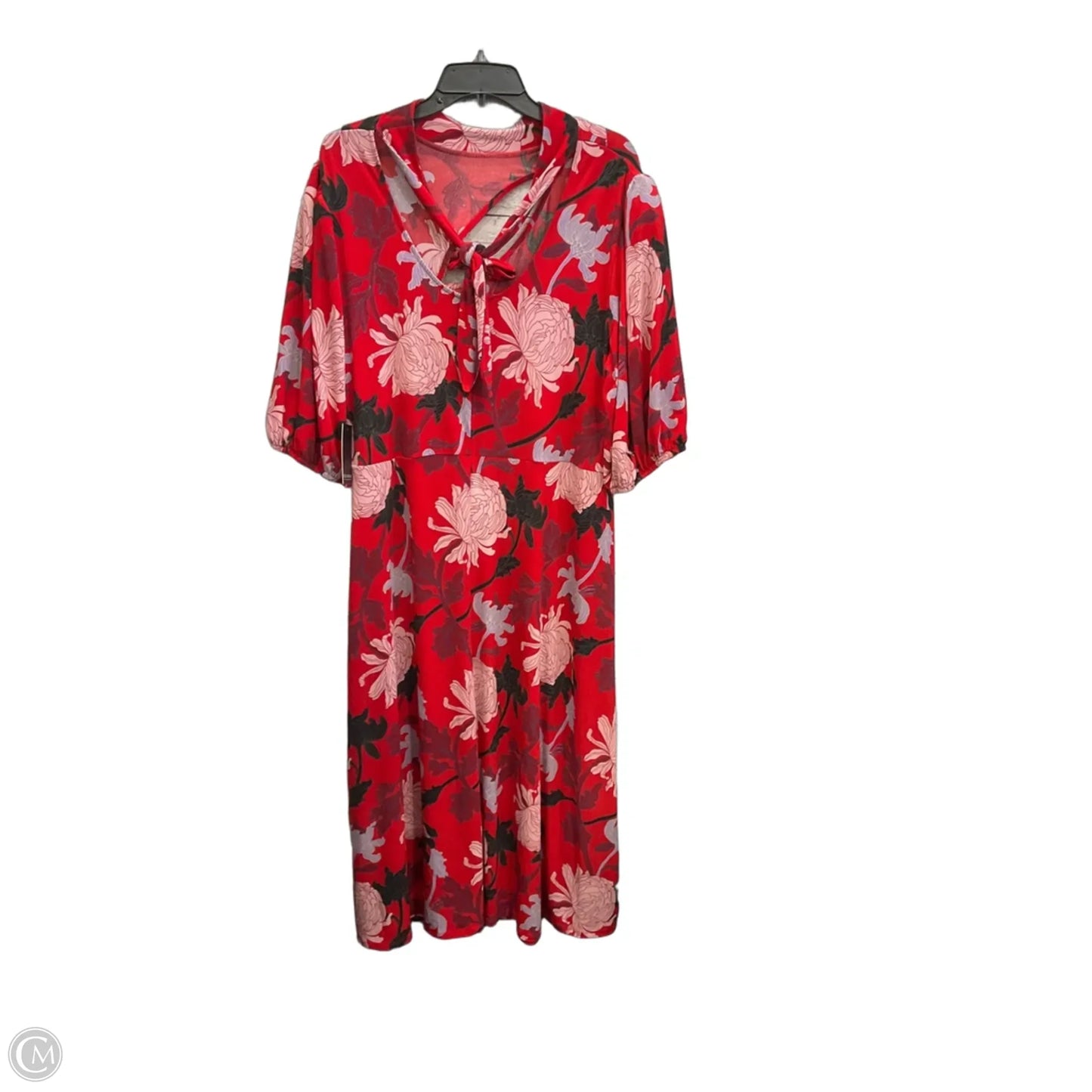 Dress Casual Maxi By Eloquii In Red, Size: 1x