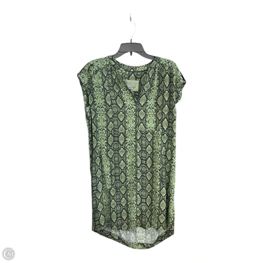 Dress Casual Short By Anthropologie In Snakeskin Print, Size: Xs