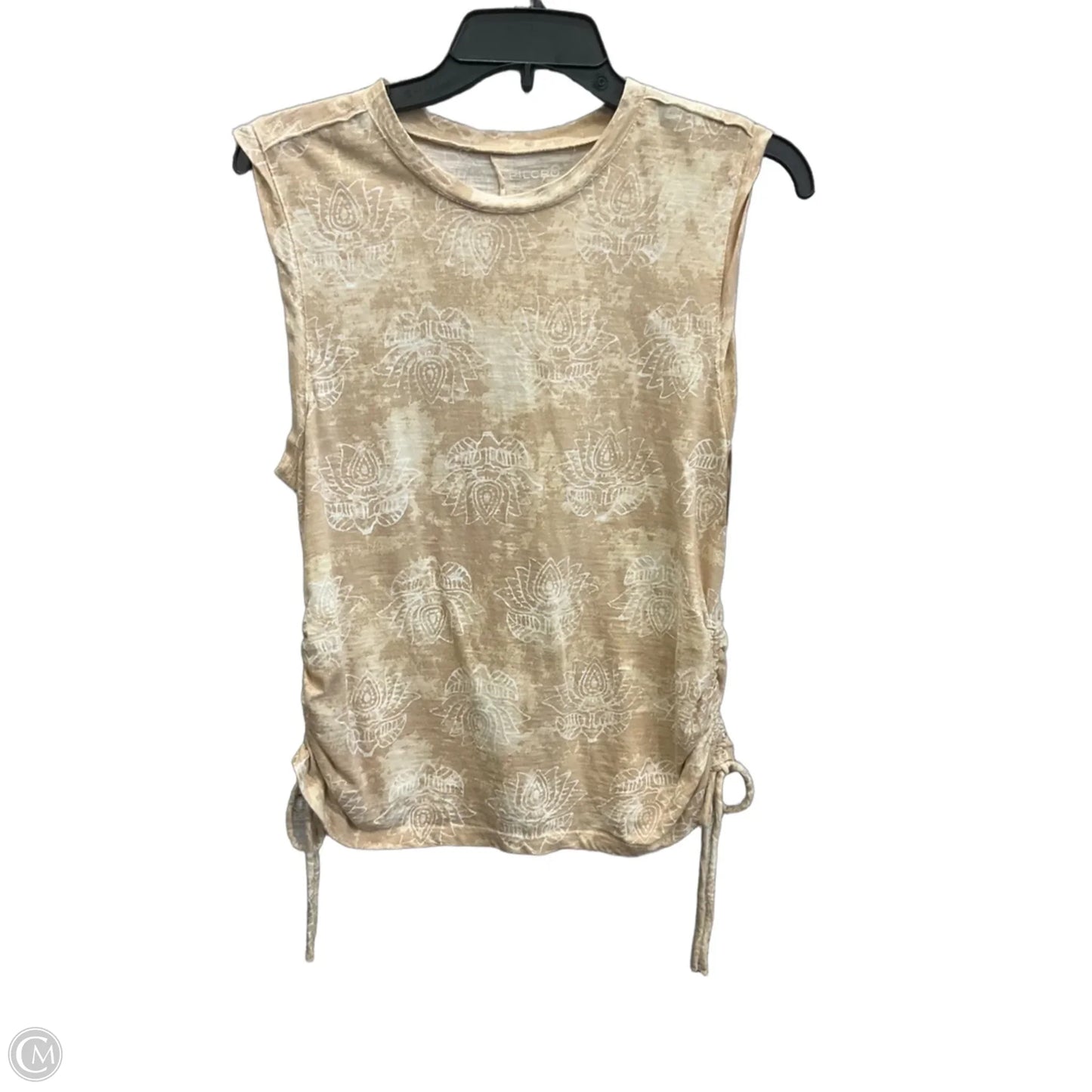 Top Sleeveless By Pilcro In Tan, Size: M