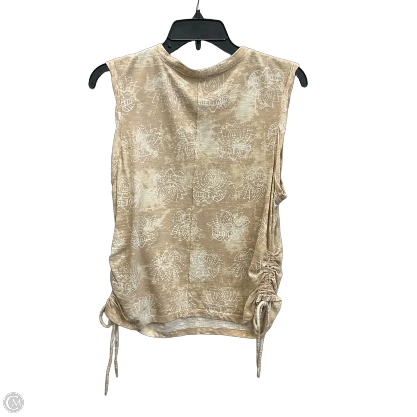 Top Sleeveless By Pilcro In Tan, Size: M