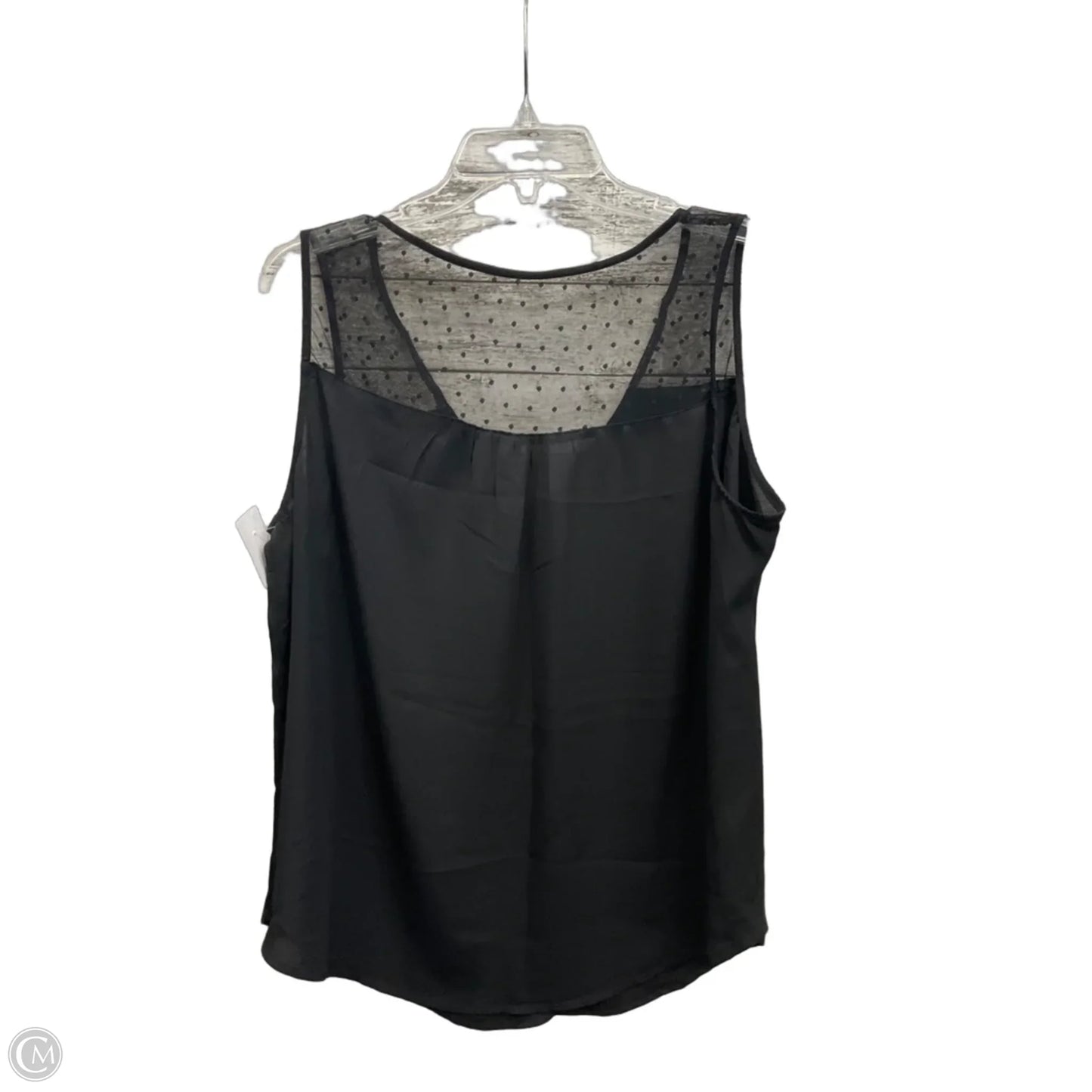 Top Sleeveless By Torrid In Black, Size: L