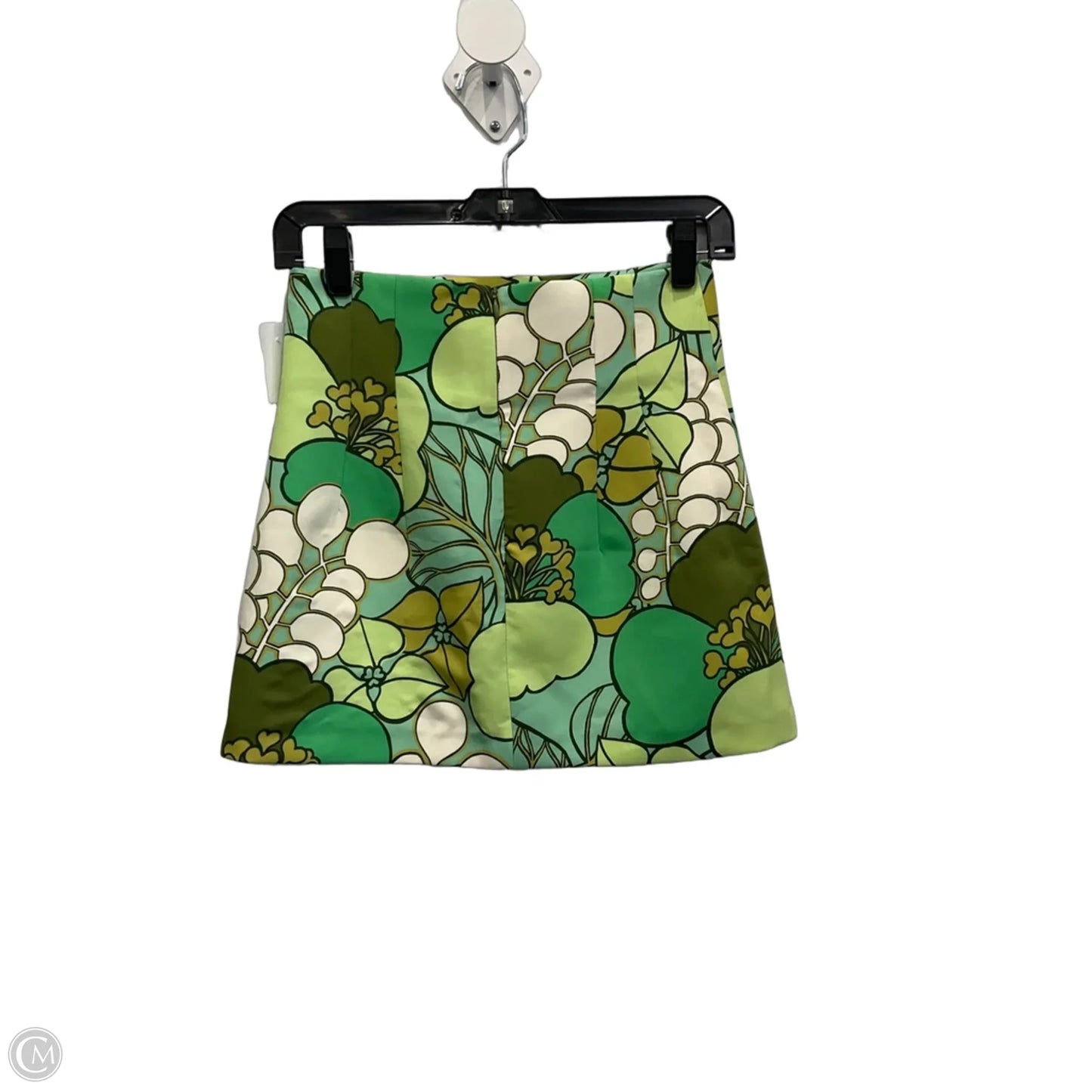 Skirt Midi By Zara In Green, Size: 2