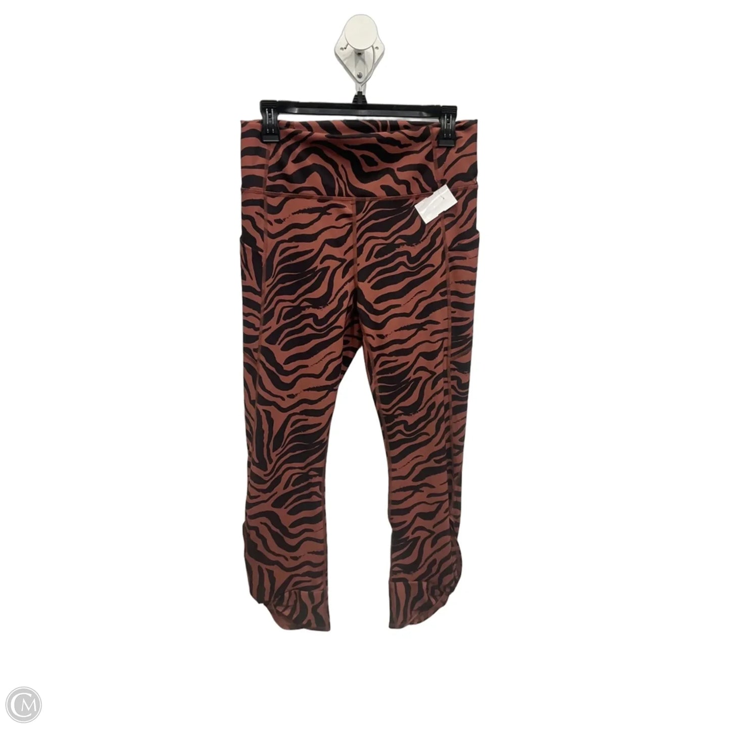Athletic Pants 2pc By Fabletics In Animal Print, Size: L