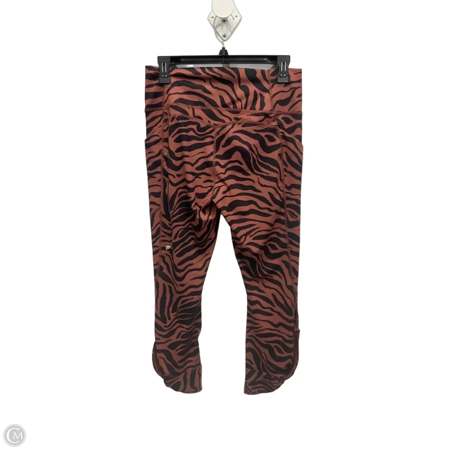 Athletic Pants 2pc By Fabletics In Animal Print, Size: L