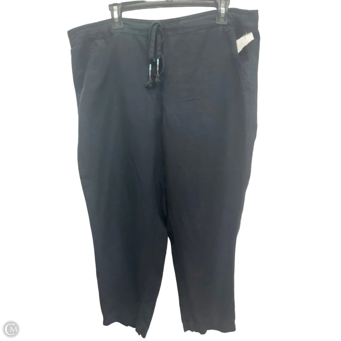 Pants Linen By J. Crew In Black, Size: 14