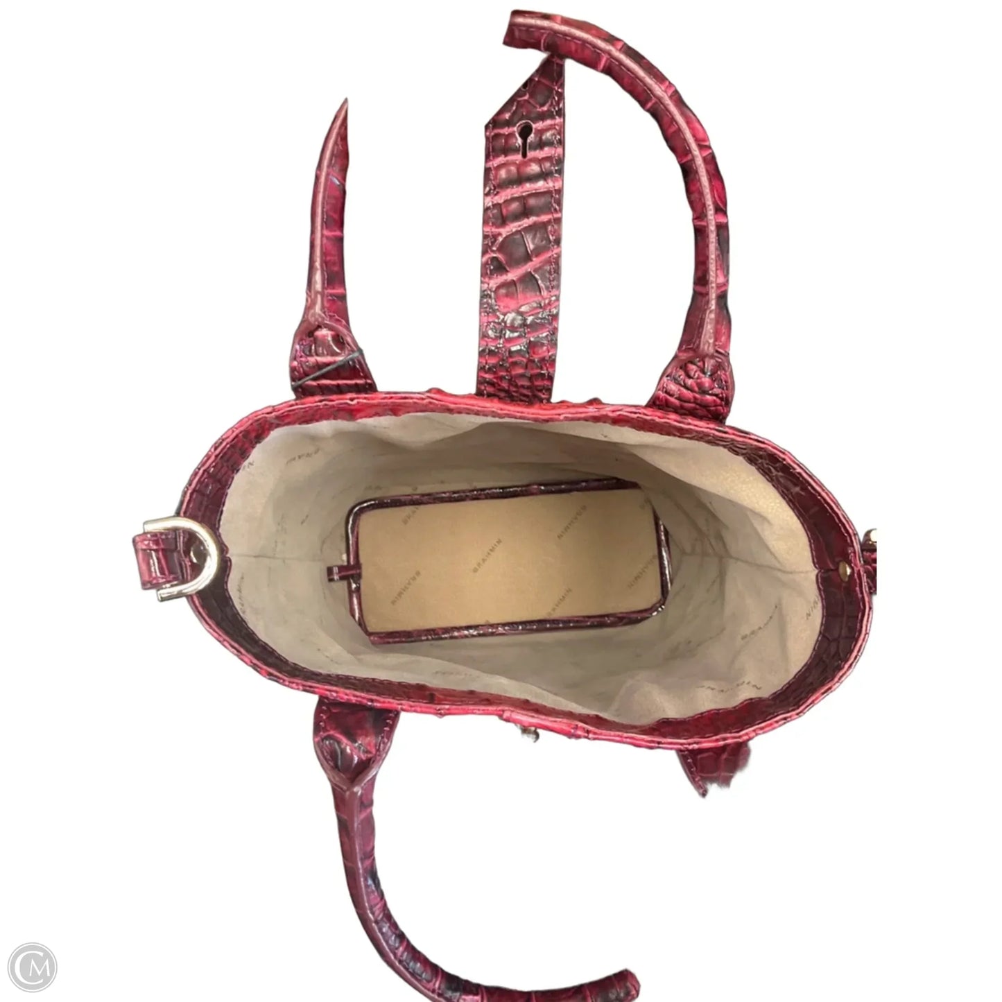 Handbag Designer By Brahmin, Size: Medium
