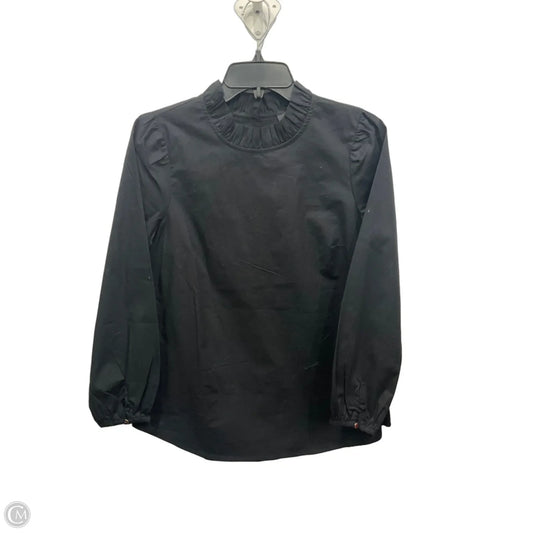 Top Long Sleeve By J. Crew In Black, Size: Xs