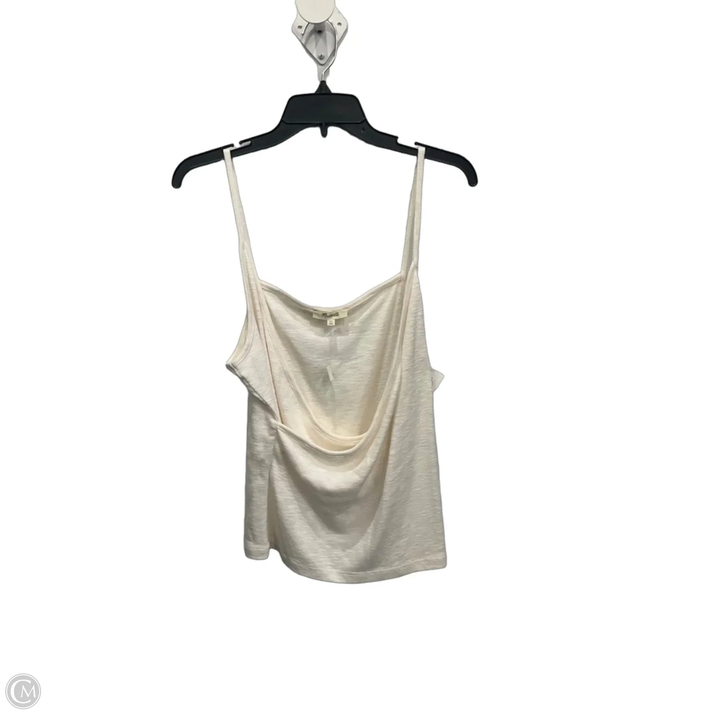 Top Sleeveless By Madewell In Cream, Size: Xl