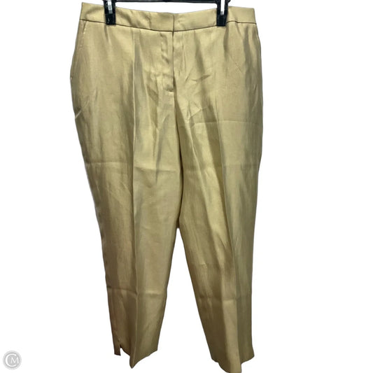 Pants Dress By Anne Klein In Gold, Size: 10