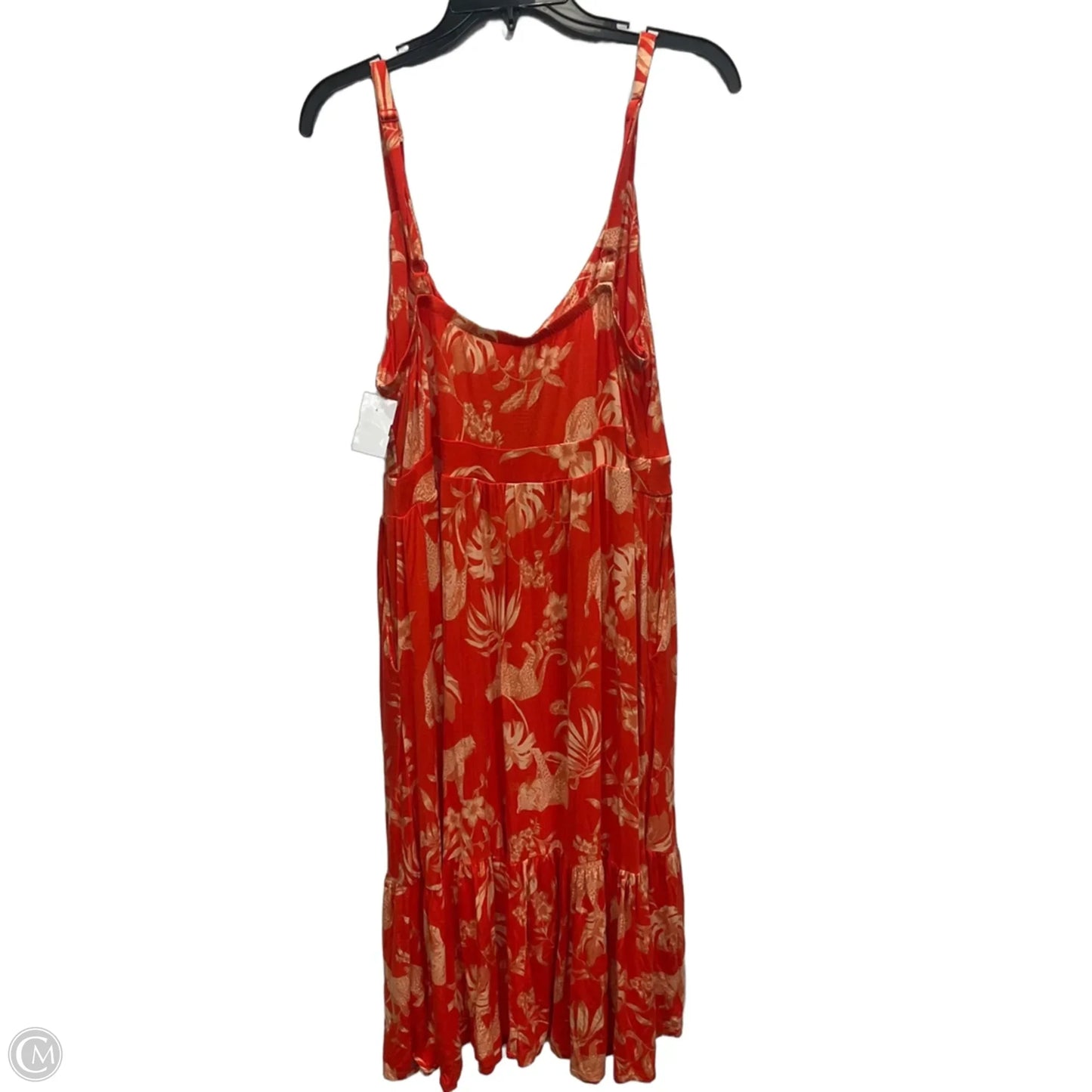 Dress Casual Midi By Torrid In Orange, Size: 1x