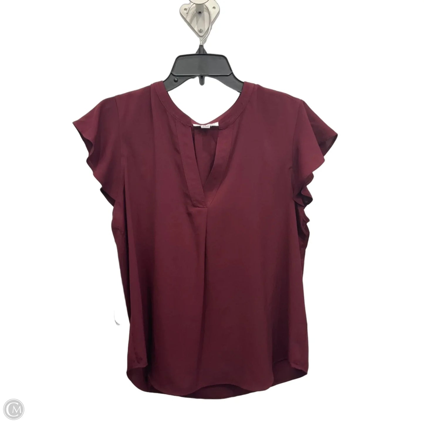 Top Sleeveless By Calvin Klein In Red, Size: L