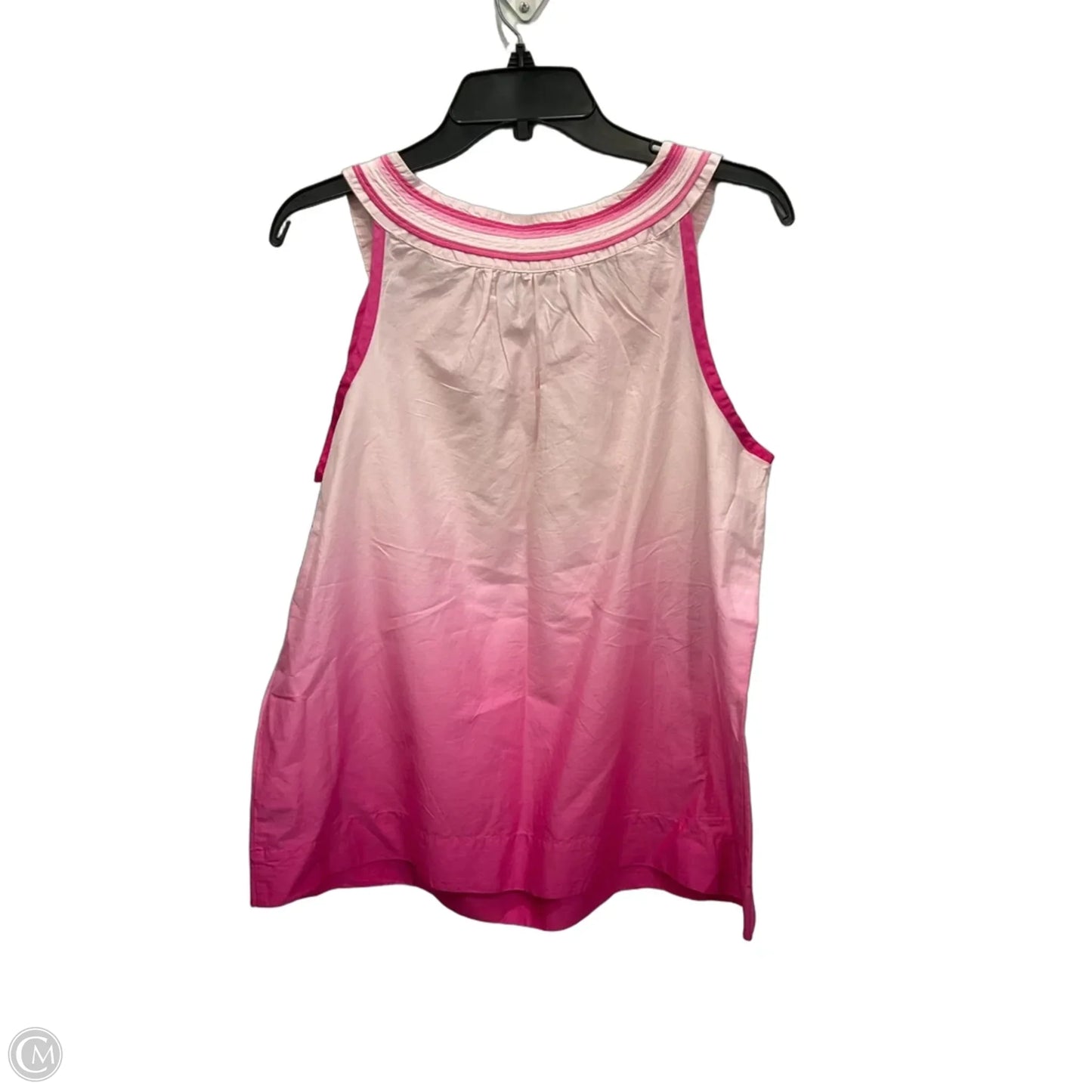 Top Sleeveless By Tommy Hilfiger In Pink, Size: M