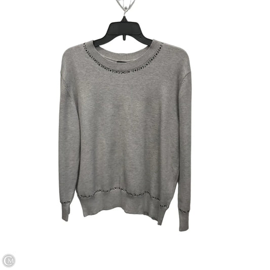 Top Long Sleeve By Coco And Carmen In Grey, Size: S