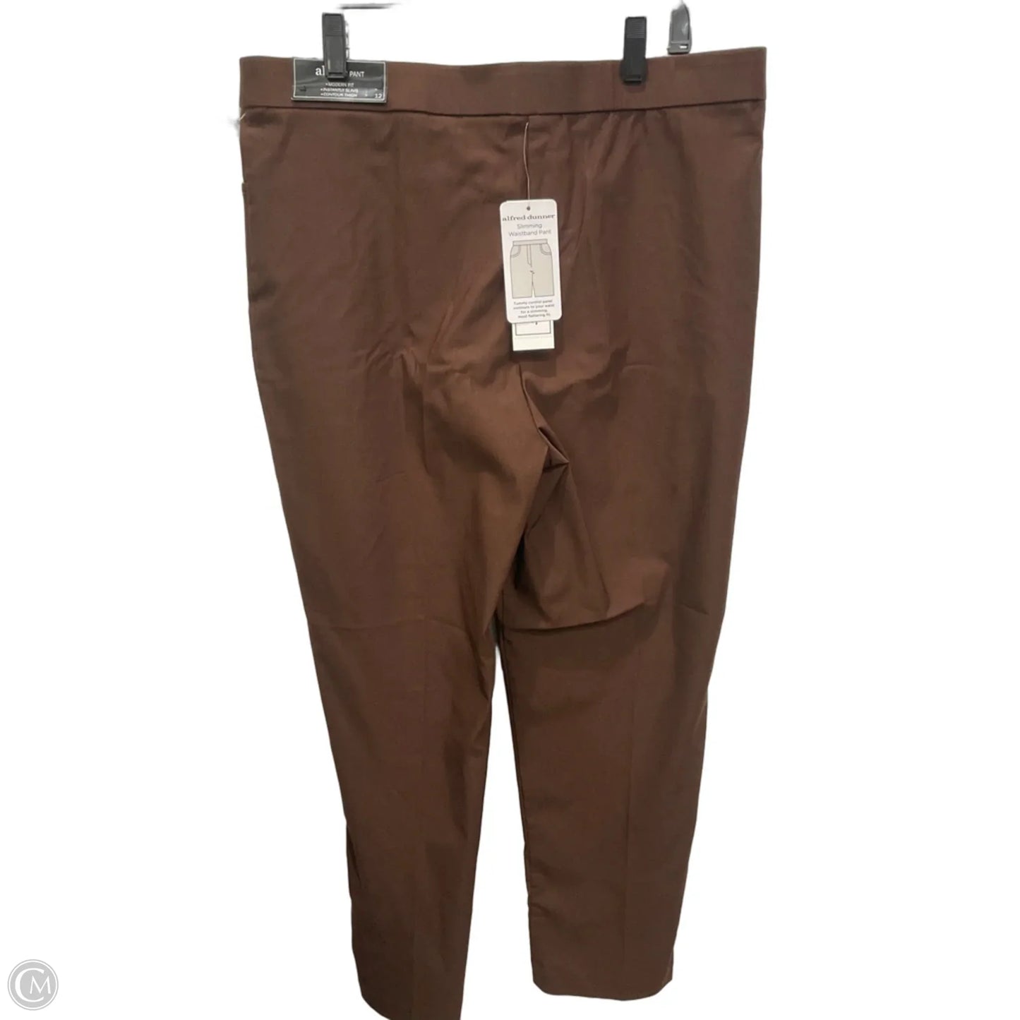 Pants Dress By Alfred Dunner In Brown, Size: 12