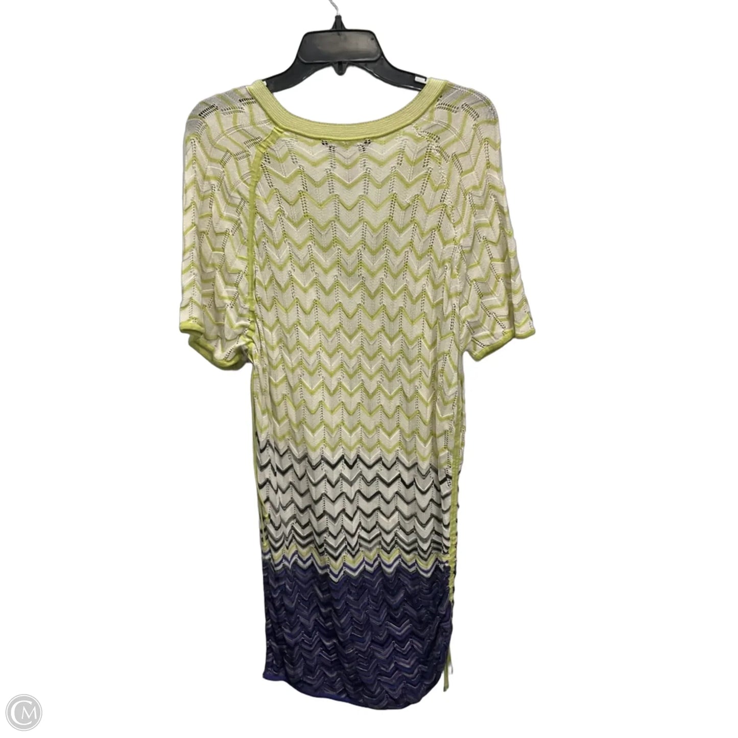 Swimwear Cover-up By Bcbgmaxazria In Blue & Green, Size: Xs