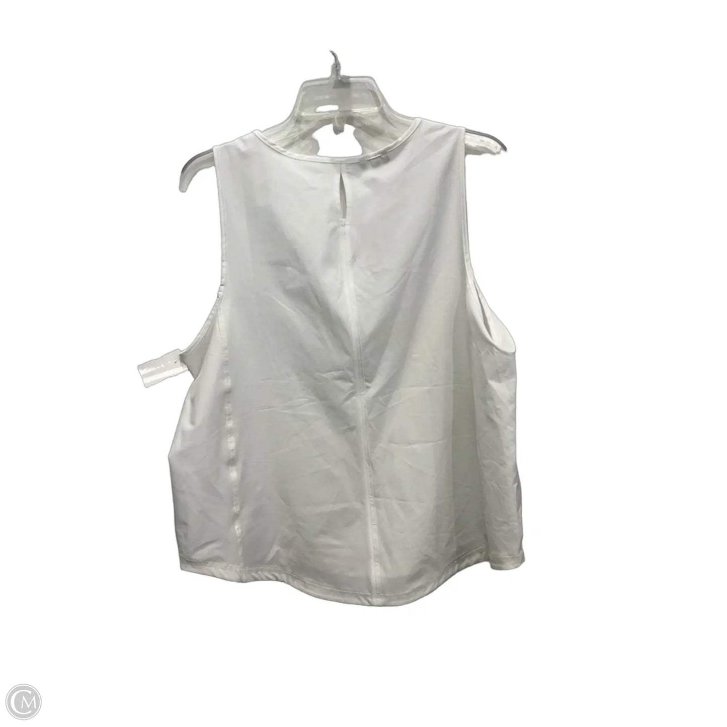Athletic Tank Top By Talbots In White, Size: Lp