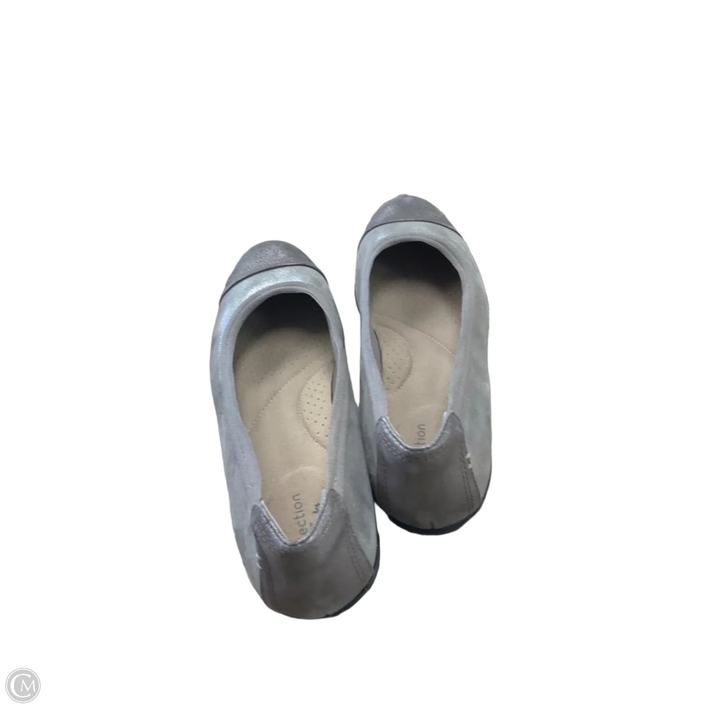 Shoes Flats By Clarks In Taupe, Size: 7.5