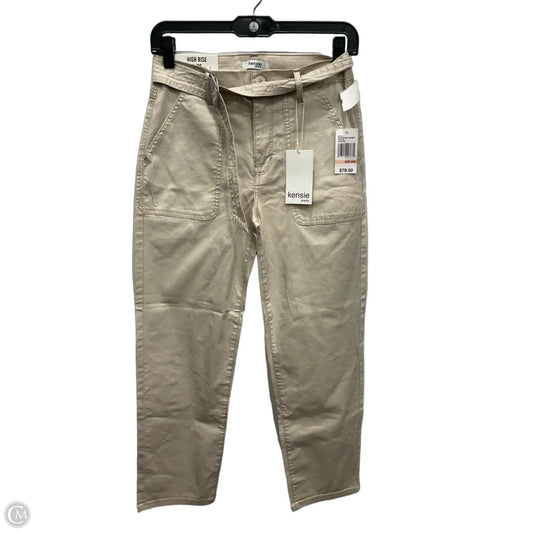 Pants Cropped By Kensie In Cream, Size: 2