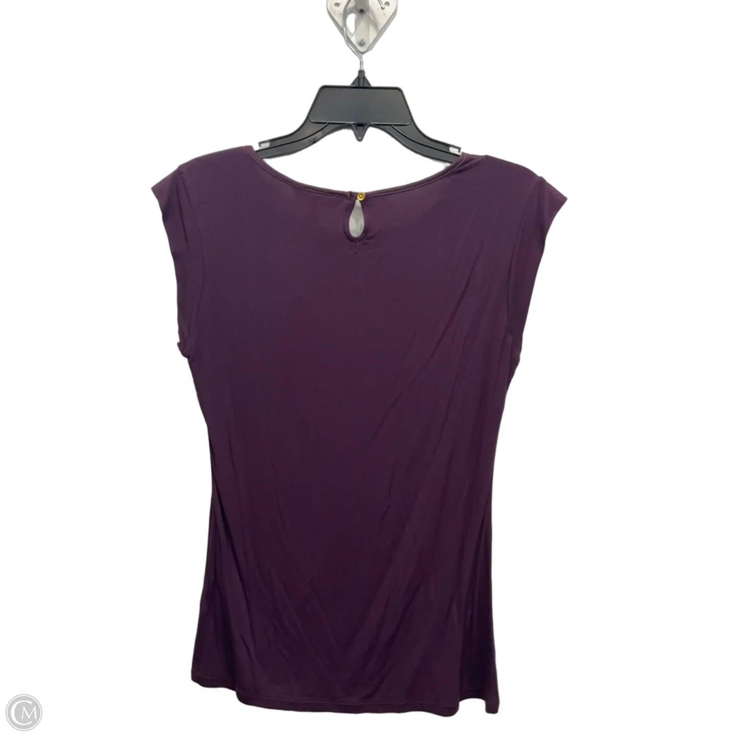 Top Sleeveless By Banana Republic In Purple, Size: S