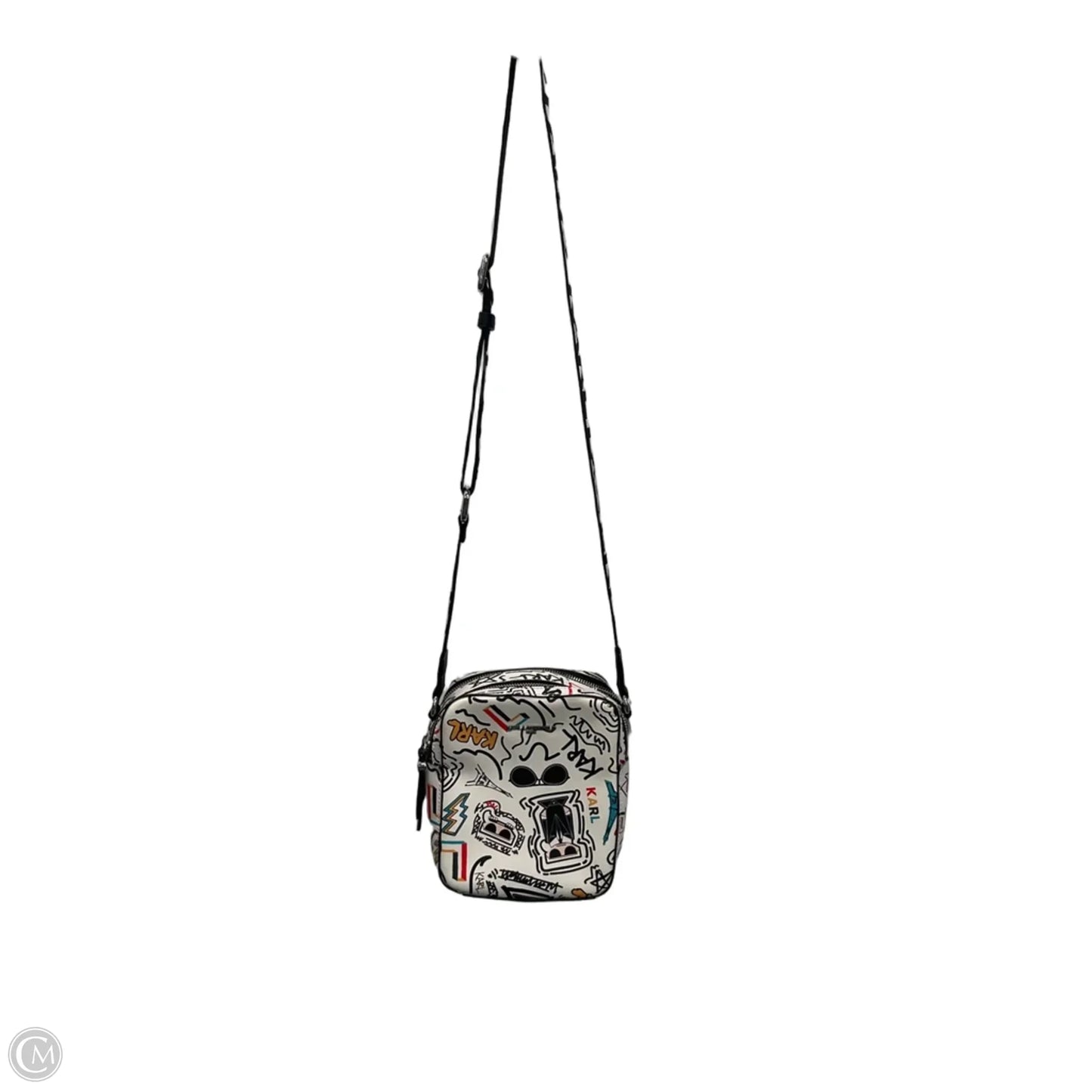 Crossbody Designer By Karl Lagerfeld, Size: Small