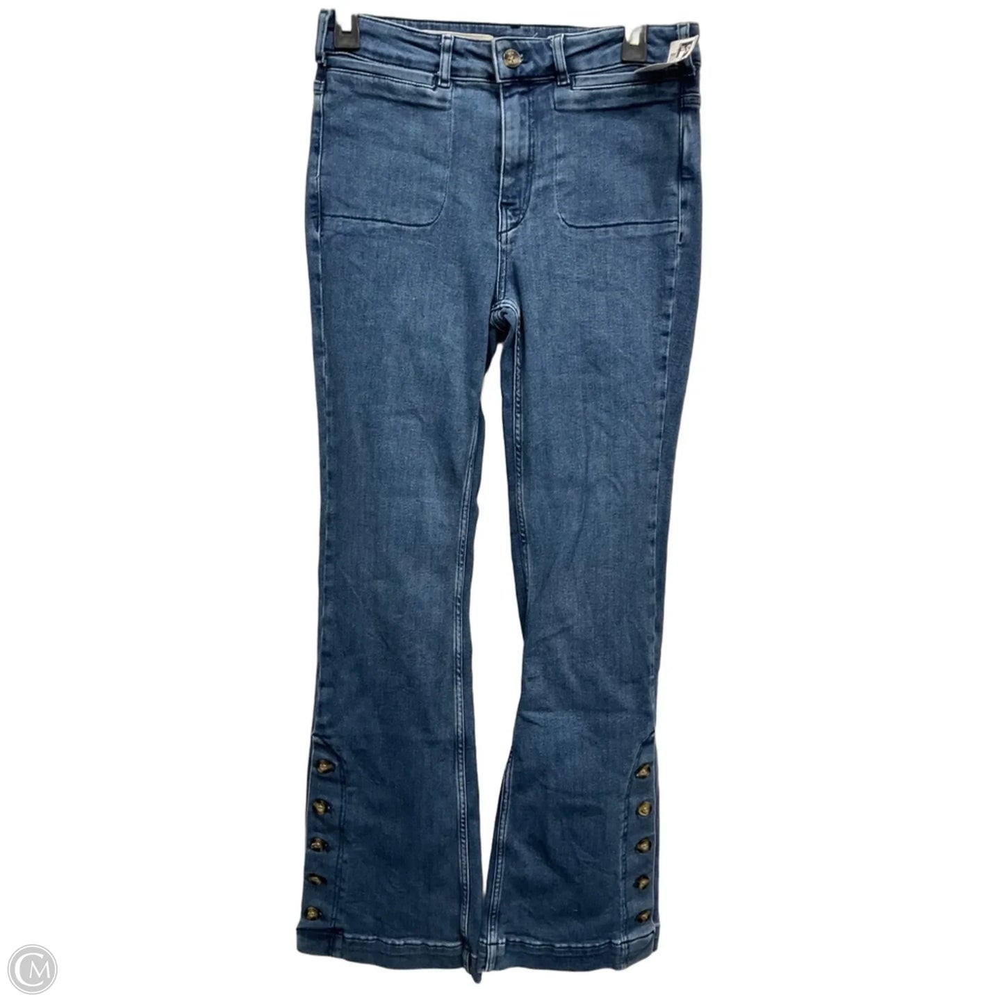 Jeans Boot Cut By Pilcro In Blue Denim, Size: 4l