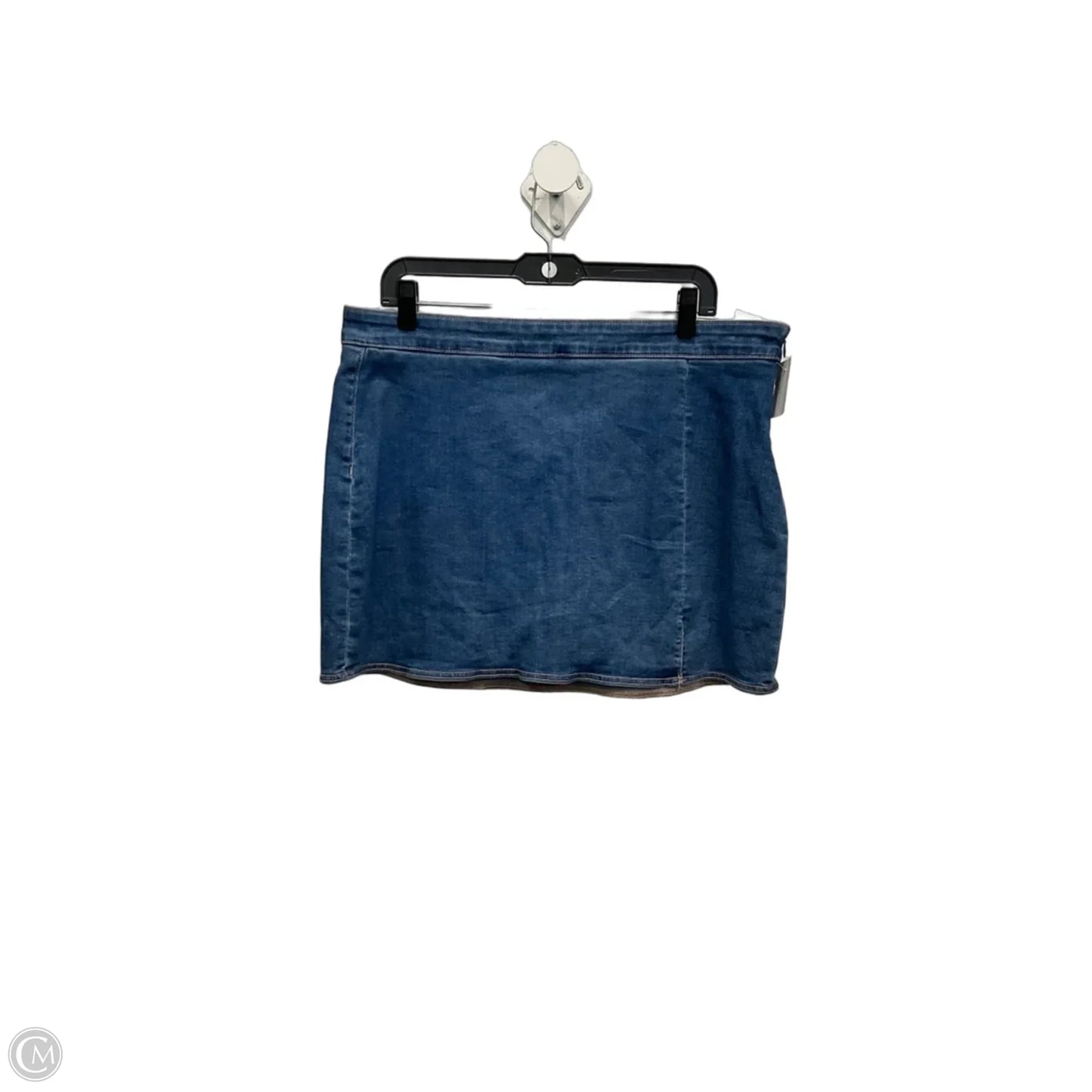 Skort By American Eagle In Blue Denim, Size: 16