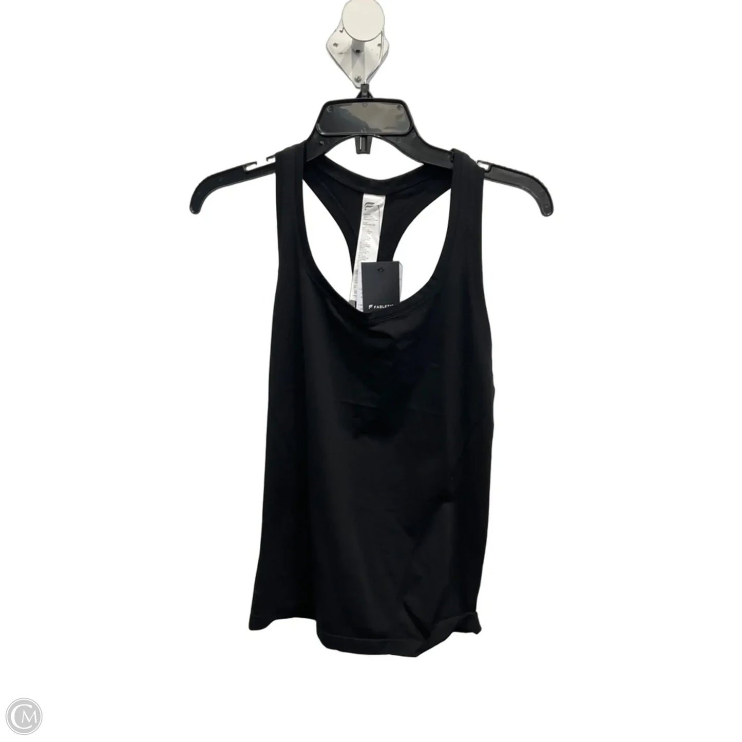 Athletic Tank Top By Fabletics In Black, Size: S