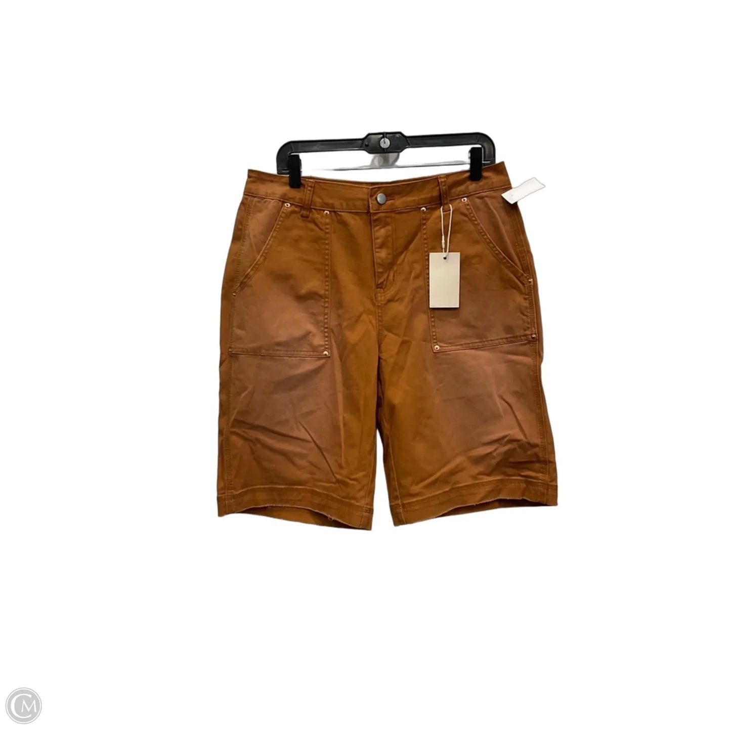 Shorts By Clothes Mentor In Orange, Size: 14