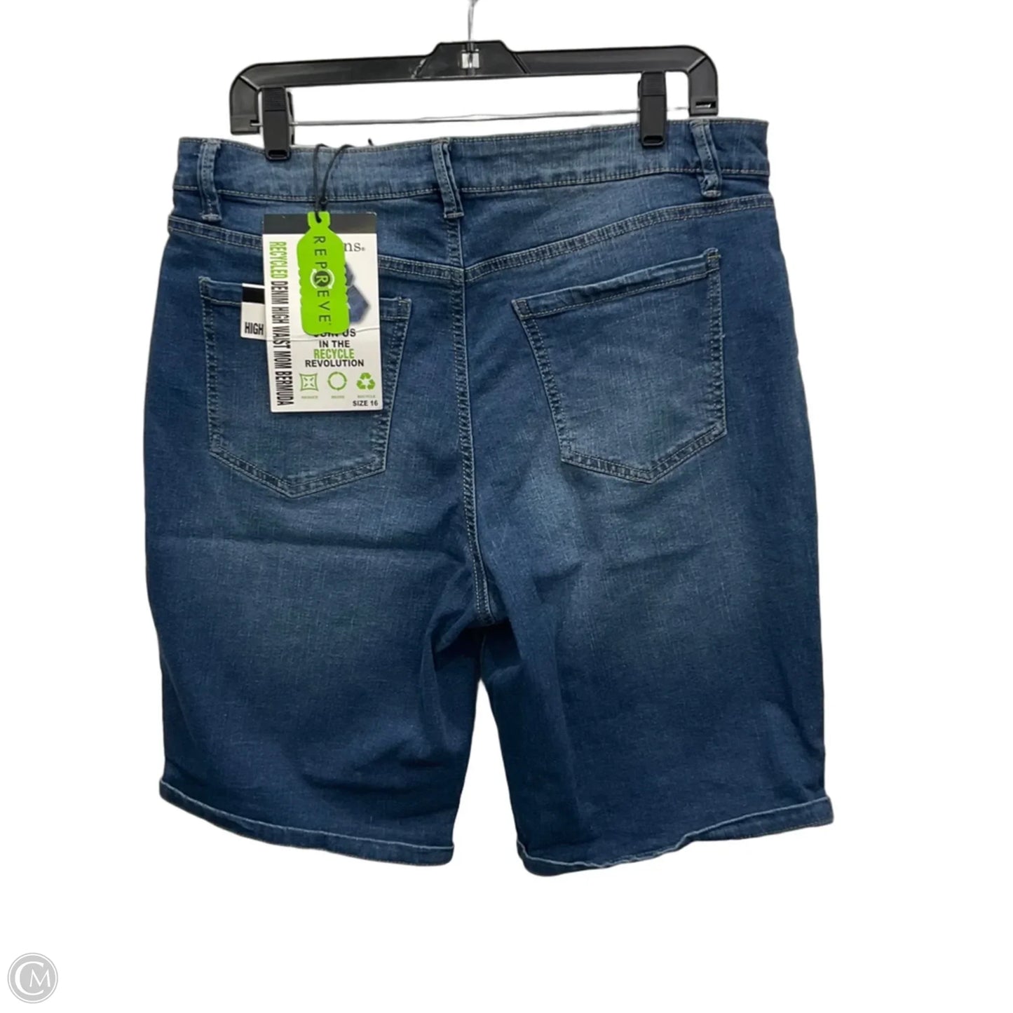 Shorts By D Jeans In Blue Denim, Size: 16