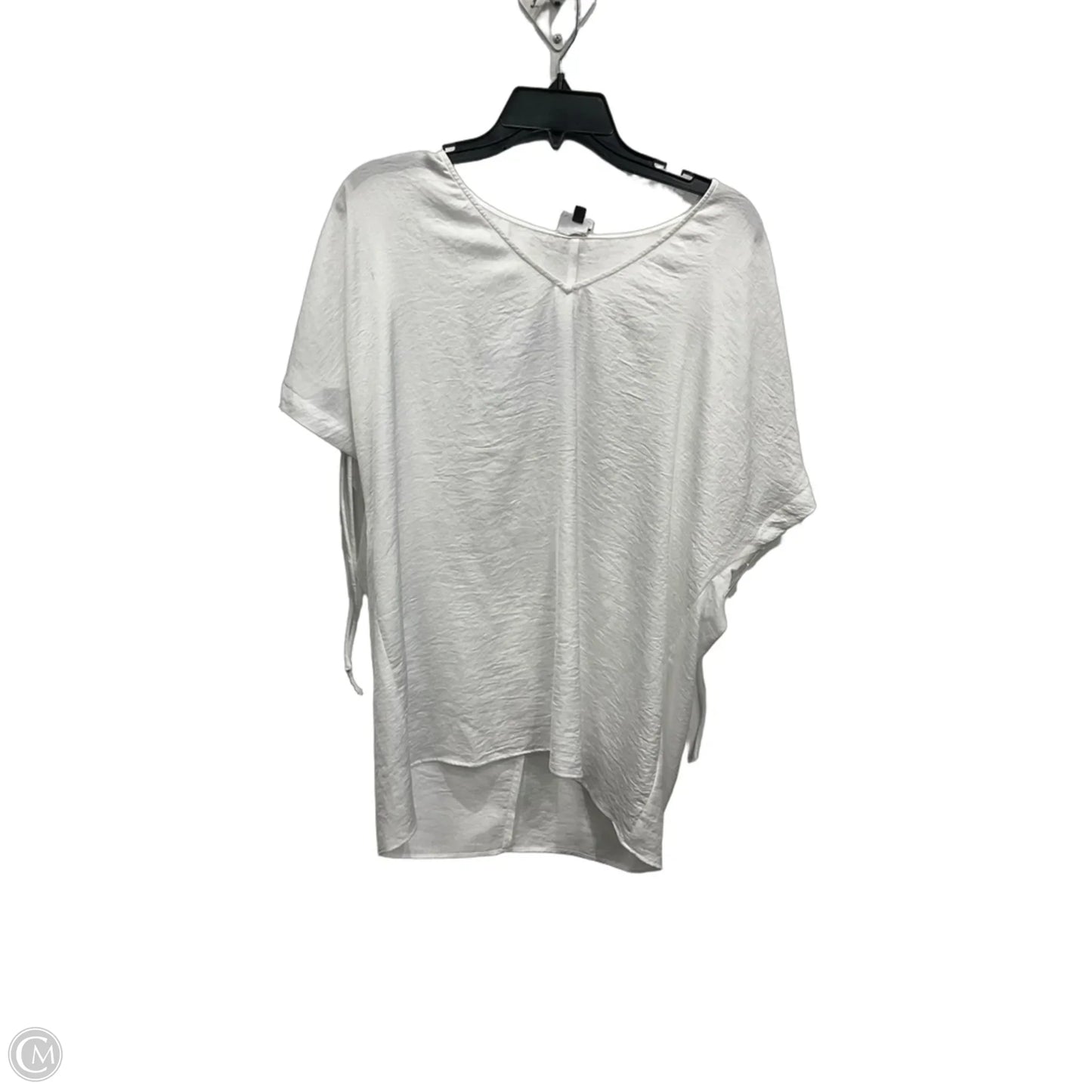 Top Short Sleeve By Cabi In White, Size: S